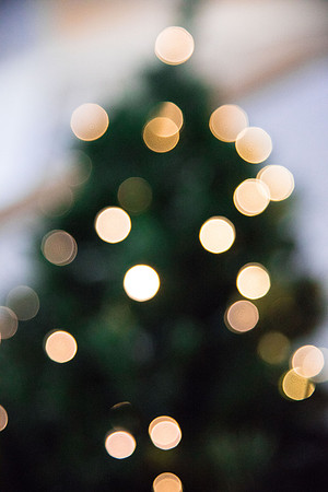 Christmas decorations have started going up in the BYU-Idaho Center.