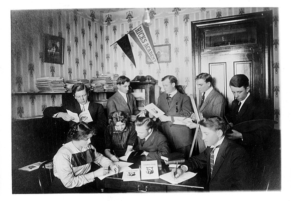 Ricks Academy Student Staff 1926