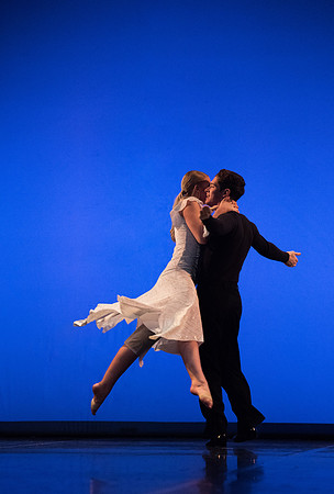 Student Dancers come together and perform Extravadance in the Kirkham Auditorium.