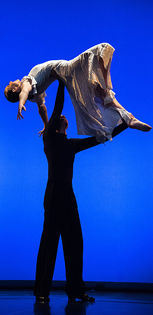 Student Dancers come together and perform Extravadance in the Kirkham Auditorium.