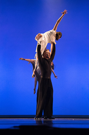 Student Dancers come together and perform Extravadance in the Kirkham Auditorium.