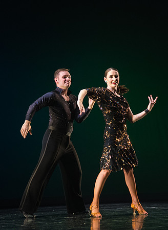 Student Dancers come together and perform Extravadance in the Kirkham Auditorium.