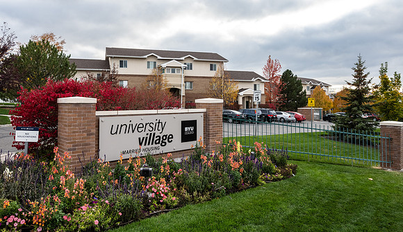 University Village married student housing.