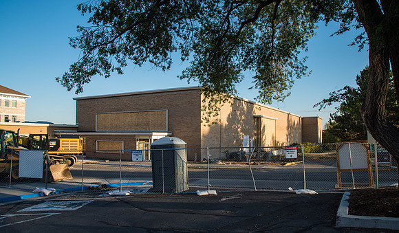 Last look at the Kirkham before demolition begins.