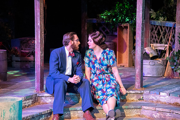 A BYU-Idaho theatre department performance of Talley's Folley in the Black Box Theatre. Fall Semester