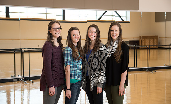 Dance Society meets together to coordinate and plan activities, events, and trips for the Dance Department.