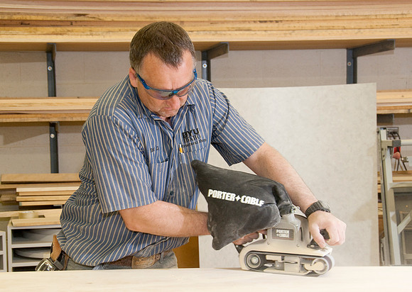 Carpentry Shop Photos for News and Notes