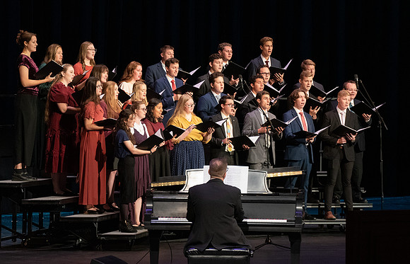 BYUI's choir at devotional