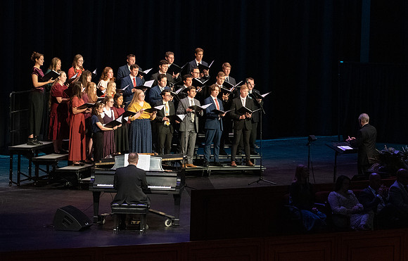 BYUI's choir at devotional
