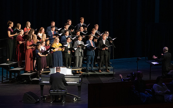 BYUI's choir at devotional