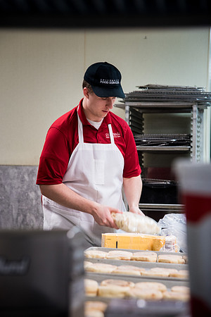 Food Services work to provide delicious food for anyone on campus.