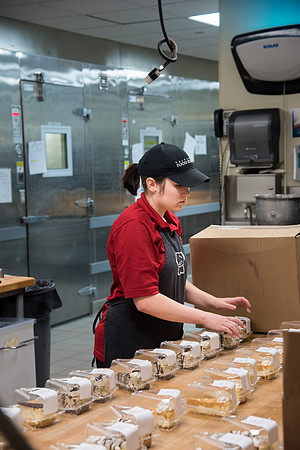 Food Services work to provide delicious food for anyone on campus.