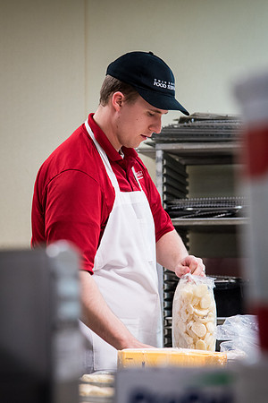 Food Services work to provide delicious food for anyone on campus.