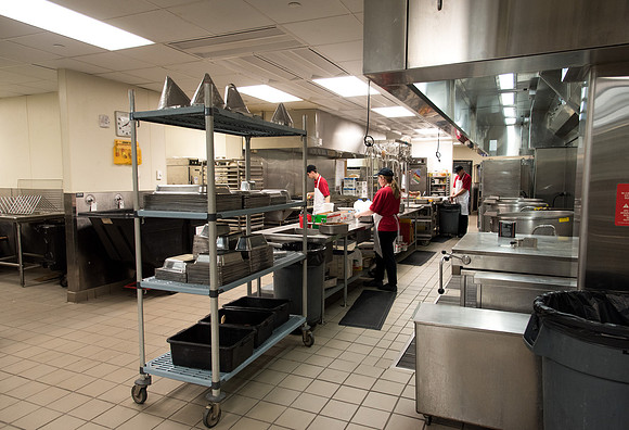 Food Services work to provide delicious food for anyone on campus.