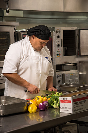 Food Services work to provide delicious food for anyone on campus.