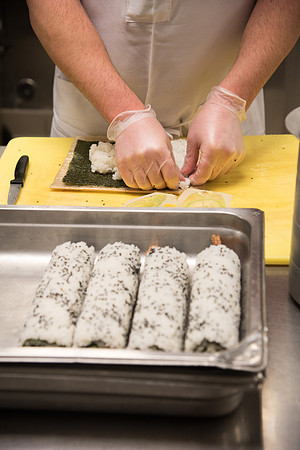 Food Services work to provide delicious food for anyone on campus.