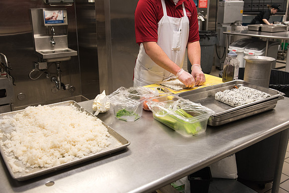 Food Services work to provide delicious food for anyone on campus.