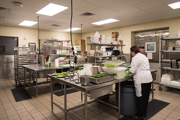 Food Services work to provide delicious food for anyone on campus.