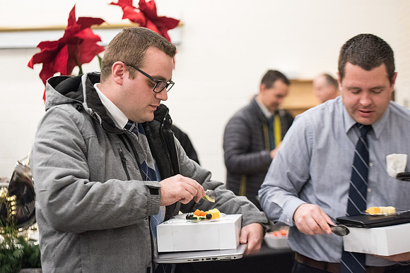 BYU-Idaho employee Christmas pie Social - 2017.