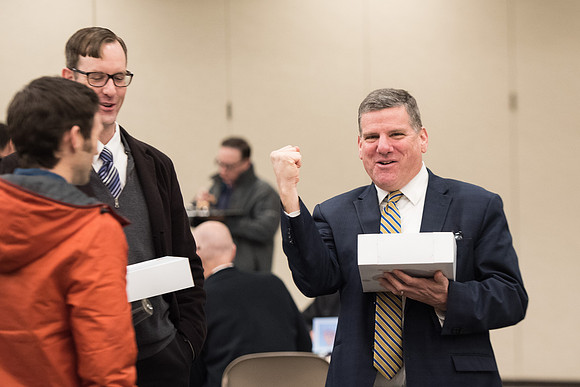 BYU-Idaho employee Christmas pie Social - 2017.