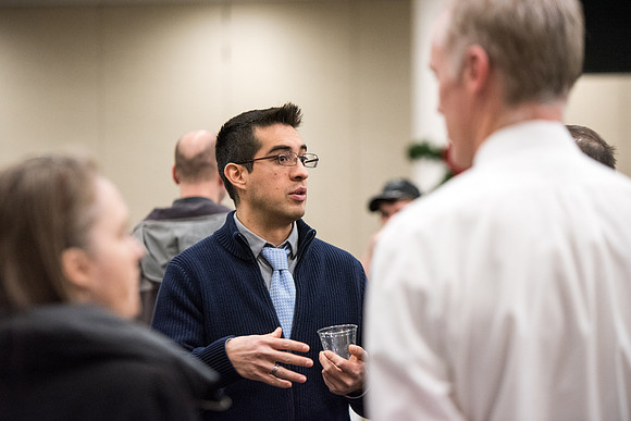 BYU-Idaho employee Christmas pie Social - 2017.