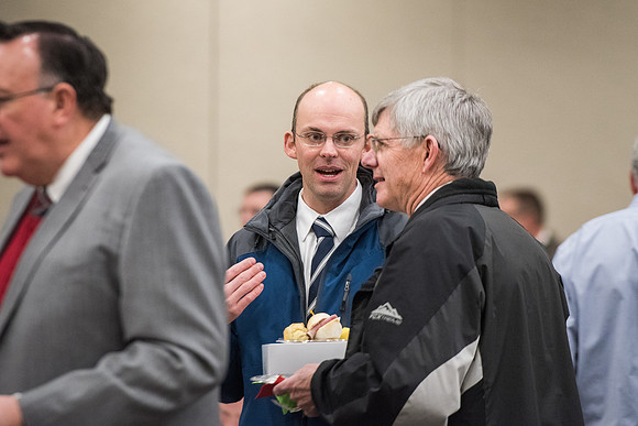 BYU-Idaho employee Christmas pie Social - 2017.