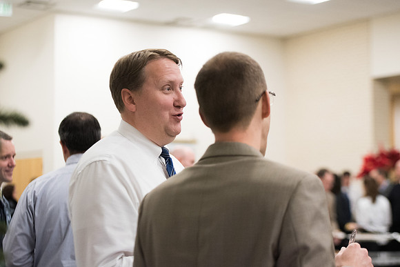 BYU-Idaho employee Christmas pie Social - 2017.