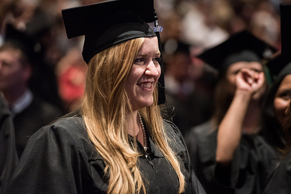 BYU-Idaho Graduation. Graduates during Commencement. Spring Semester