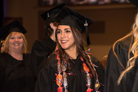 Graduates now exit the I-Center to meet with families for Convocation.