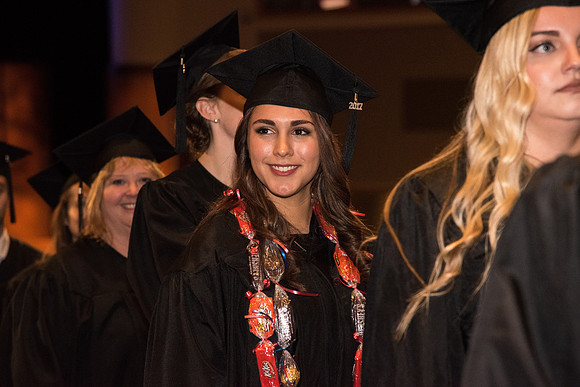 Graduates now exit the I-Center to meet with families for Convocation.