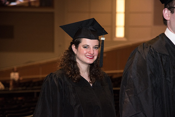 Graduates now exit the I-Center to meet with families for Convocation.