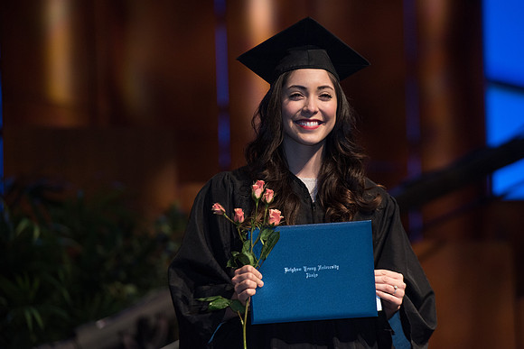 The Agriculture and Life Science Convocation was held in the BYU-Idaho Center.