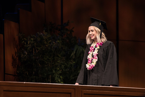 The Agriculture and Life Science Convocation was held in the BYU-Idaho Center.
