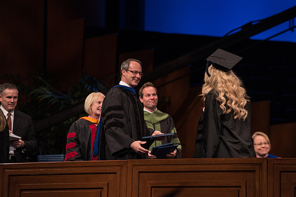 The Agriculture and Life Science Convocation was held in the BYU-Idaho Center.