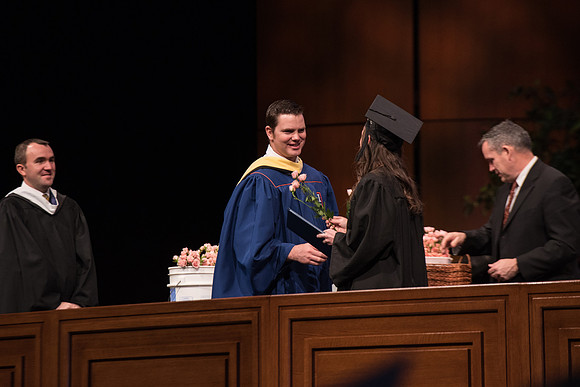 The Agriculture and Life Science Convocation was held in the BYU-Idaho Center.
