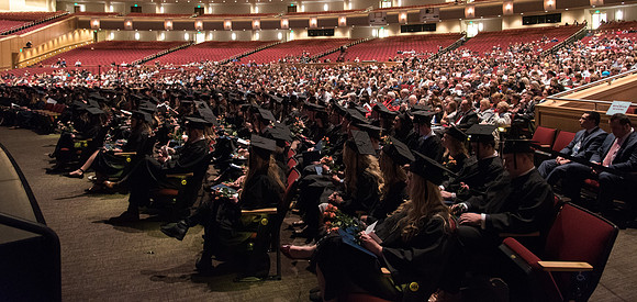 The Agriculture and Life Science Convocation was held in the BYU-Idaho Center.