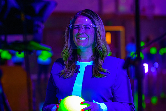 Vice President, Amy LaBaugh, Spot Safety video shoot as part of the "We Are In This Together" campaign.
