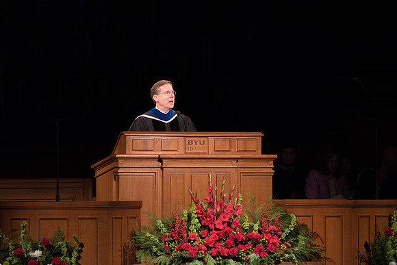 BYU-Idaho Graduation. Fall Semester. Remarks by Mark B. Woodruff, Secretary to the Board of Trustees and Assistant to the Commissioner. Dec 2017