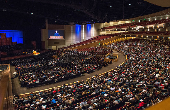BYU-Idaho Commencement in the BYU-Idaho Center. Dec 2017