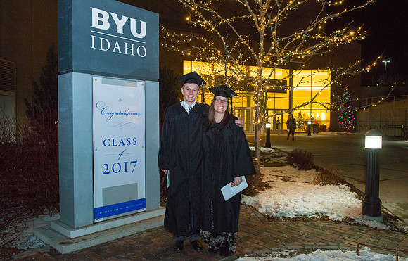 BYU-Idaho graduates. Dec 2017