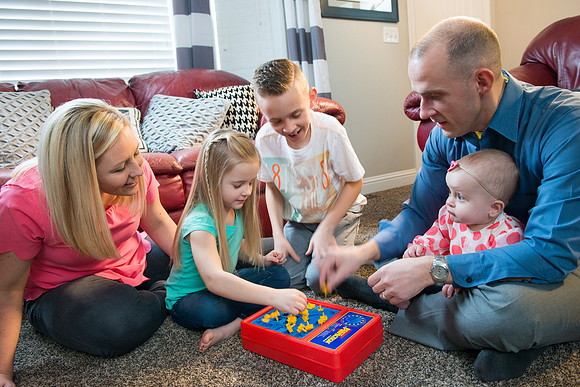Adam Wickern the I.T. Man and his family for a video to help recruit Online Learning instructors.