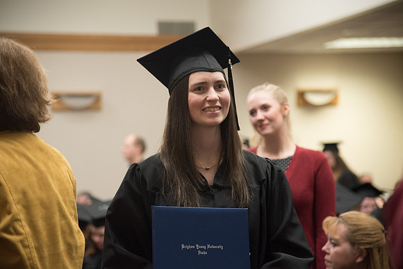 BYU-Idaho Graduation. Fall Semester. Teacher Education Convocation. Dec 2017