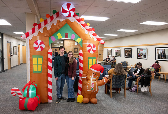 Christmas Tree lighting and festivities at BYU-Idaho.