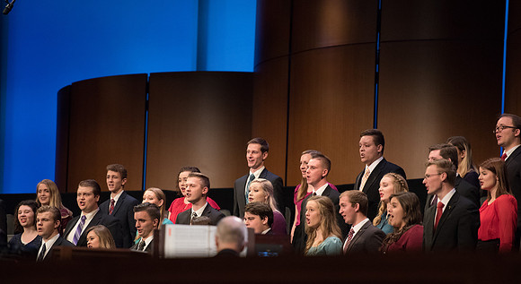 BYU-Idaho First Winter Semester Devotional. Student choir. Jan 2018