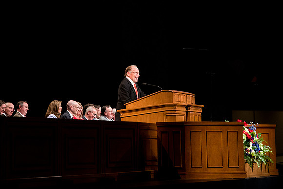 The offical welcome to new students and parents from President and Sister Eyring.