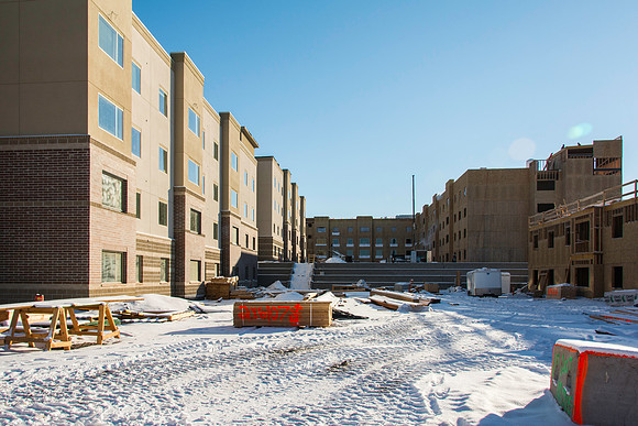 BYU-Idaho Housing, Center Square, Consruction Project.
