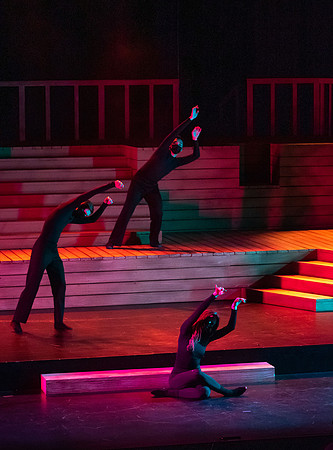 Macbeth performed with three other Shakespeare plays put on by BYUI theatre students for the Shakespeare festival.