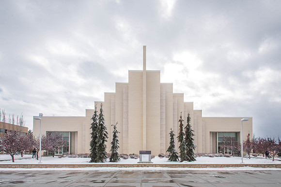 A shot of the Taylor Building on a January afternoon.