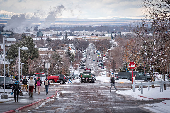 A look to the North side of campus.