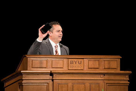 BYU-Idaho Devotional. Guest Speaker Rich Llewellyn. Jan 2018